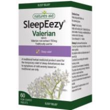 Natures Aid, SleepEezyEeze® (Valerian) 150mg, 60 Tablets